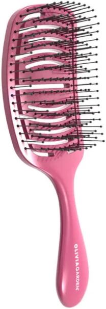 Olivia Garden I Detangle Spazzola Districante Per Capelli Medi Space Edition Colore Fucsia