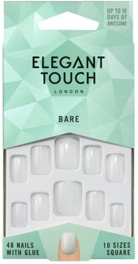 Elegant Touch Totally Bare Short Square