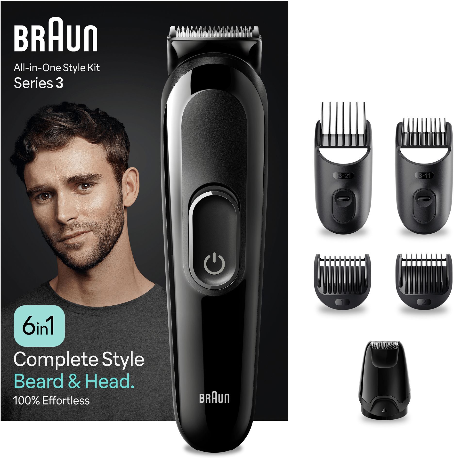 Braun MULTIGROOMING KIT RIC RETE LAVAB MGK3410