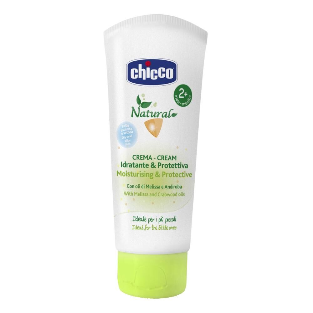 Chicco Zanza Natural Crema Idratante &amp; Protettiva 100 ml