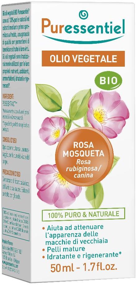 PURESSENTIEL OLIO VEG ROSA MOS