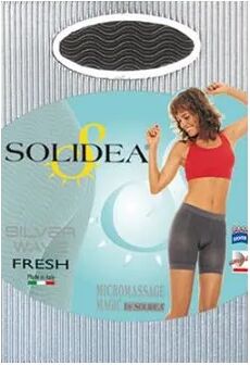 SOLIDEA Silver Wave Fresh Pantaloncino Elastico Micromassaggiante Colore Nero Taglia S