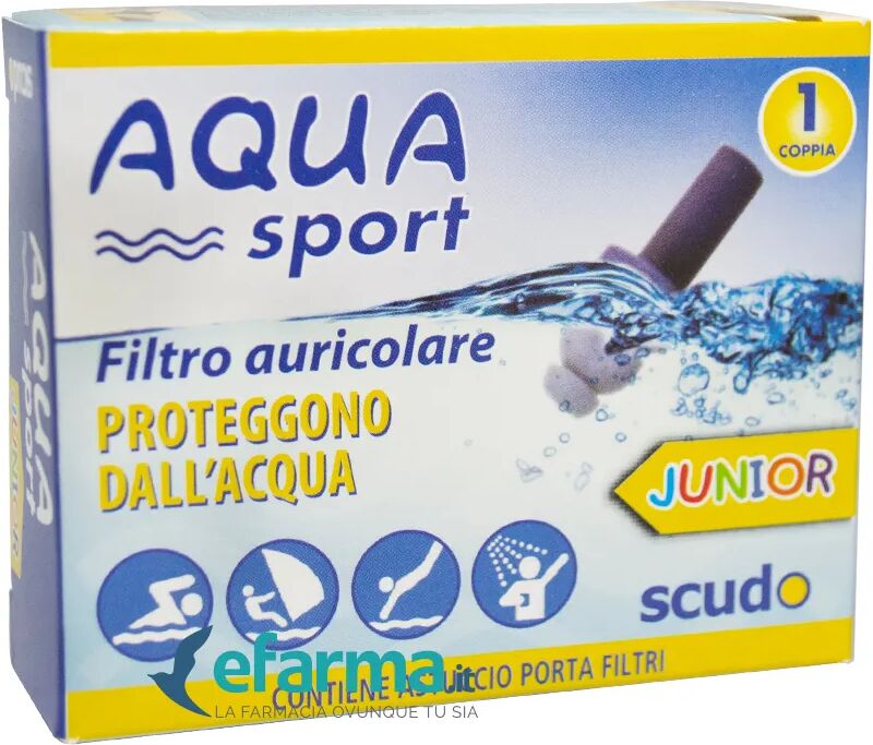 Earplug Aquasport Junior Tappi Auricolari Bambini 2 Pezzi