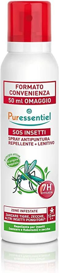 Puressentiel SOS Insetti Spray Antipuntura 200 ml