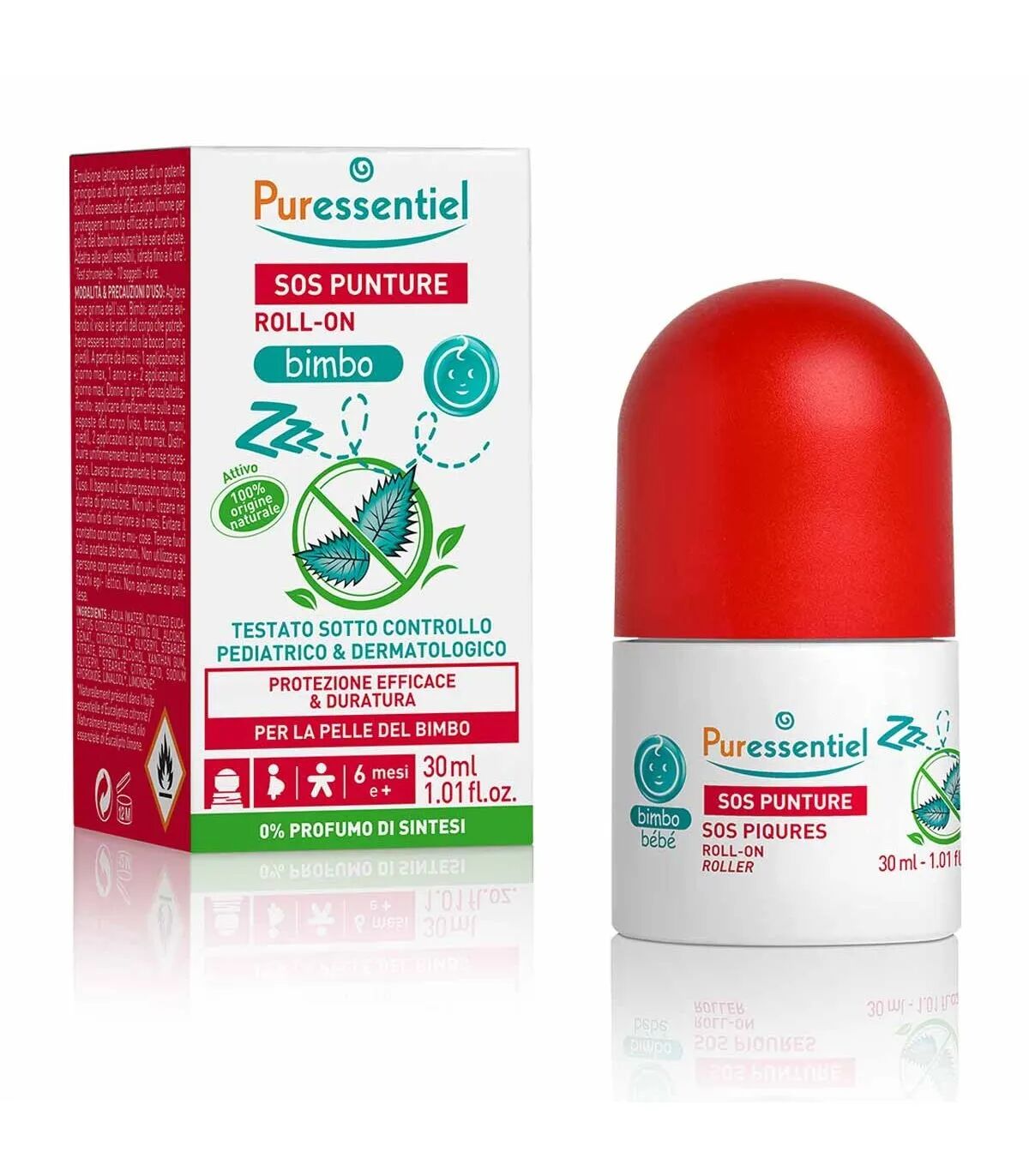 Puressentiel Sos Punture Roll On Bambino 30 ml