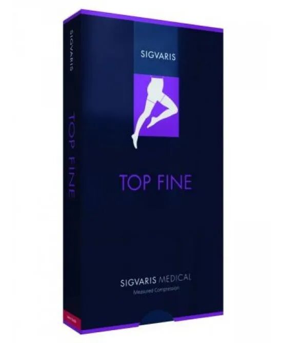 SIGVARIS 701 Top Fine AG Monocollant Compressivo Sinistro Punta Chiusa Colore Crispa Taglia L Lungo Plus