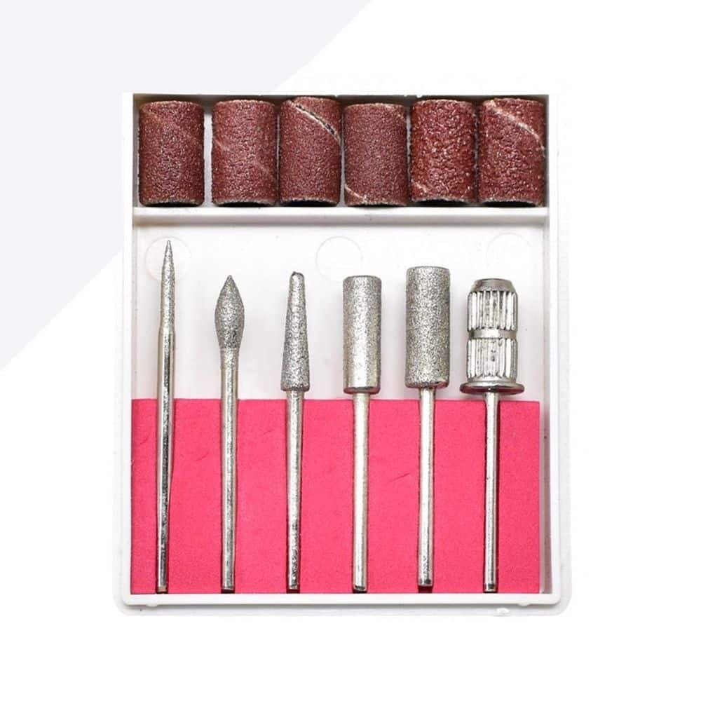 SET RICAMBIO ACCESSORI PER FRESA MANICURE E RICOSTRUZIONE UNGHIE UNIVERSALE