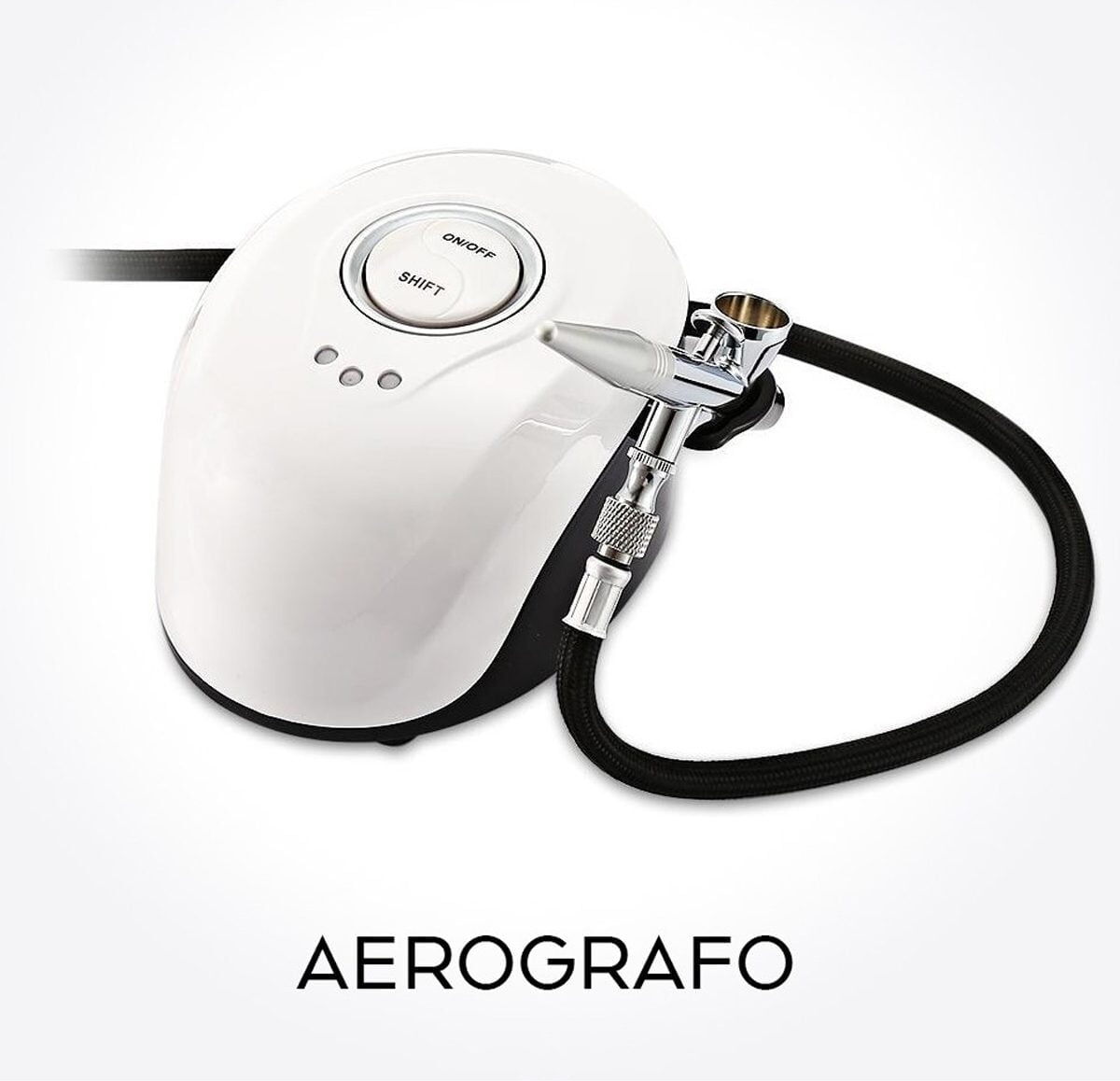 AEROGRAFO PROFESSIONALE PER NAIL ART VISO RICOSTRUZIONE UNGHIE NAIS DECORAZIONE TRATTAMENTI VISO baby boomer