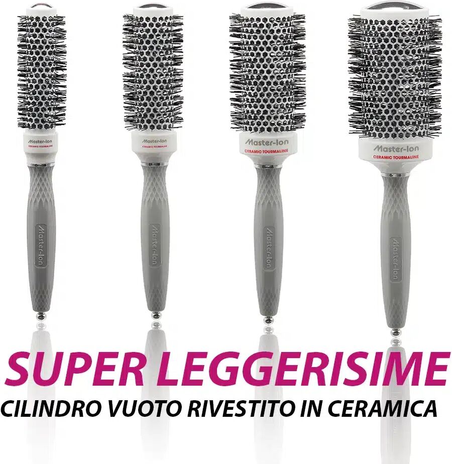 Spazzola Master ion super leggera in ceramica