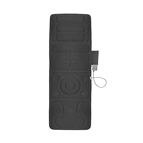 Wefun Rugmassagekussen massagekussen vibratiepad cover voor rug en 5 massagemodi, voor thuis auto kantoor