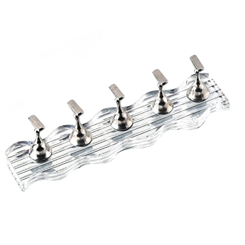 xbiez Nail Display Stand Met Base Nail Praktijk Houder Nail Praktijk Stand Manicure Tool Acryl Nail Tip Houder Acryl Nail Tip Houder Nail Praktijk Houder Nail Display Stand