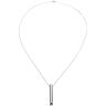 Tiiyee Mindful Breathing Ketting, Ketting Roestvrij Staal Vermindert Stress Draagbaar Angstfluitje Voor Dames En Heren Mindfulness Deep Tool Relief Ontspanning Meditatie Kalmeren Paniekaanval(Splinter)