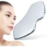 BEAHING Gua Sha Gua Sha van roestvrij staal met tanden, glad Gua Sha-gezichtsgereedschap, draagbare Gua Sha-kam voor anti-cellulitis, spierpijnverlichting, Gua Sha gezichtsgereedschap