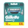 Gillette Mach3, wkłady do maszynki, 12 szt.