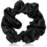 Crystallove Silk Scrunchie elástico de cabelo de seda Black 1 un.. Silk Scrunchie