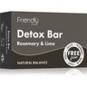 Friendly Soap Detox Bar Rosemary & Lime Sabão natural 95 g. Detox Bar Rosemary & Lime