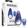 HUEMAN Neptune Vibrating Cock Ring + Remote anel de pénis 10,7 cm. Neptune Vibrating Cock Ring + Remote