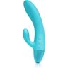 Pico Bong Kaya Rabbit vibrador com sugador de clítoris Blue 19,5 cm. Kaya Rabbit