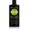 Syoss Curls & Waves champô para cabelos cacheados 440 ml. Curls & Waves