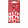 Elegant Touch Polished Colour nails with glue oval #nancy