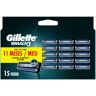 Recarga De Lâminas Mach3 Gillette 15 Un