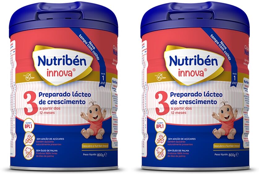 Nutribén Innova 3 Duo Leite Crescimento 2 x 800g