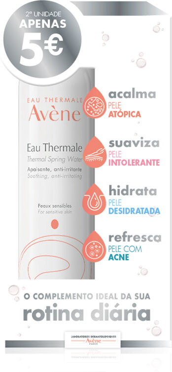 Avène Água Termal 2x300ml