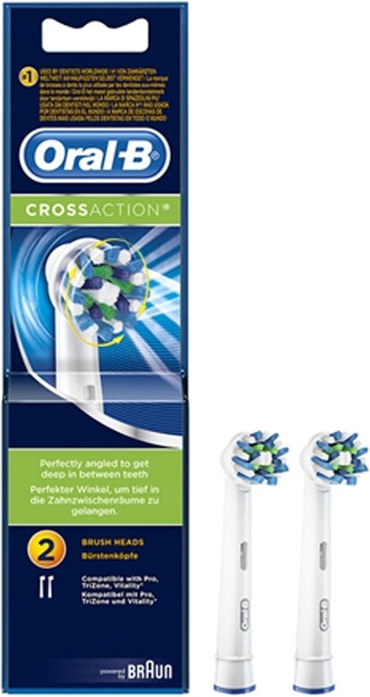 Oral-B CrossAction Recarga para Escova Elétrica x2