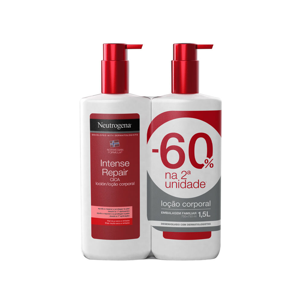 Neutrogena Loção Corporal Reparação Intensa 2x750ml