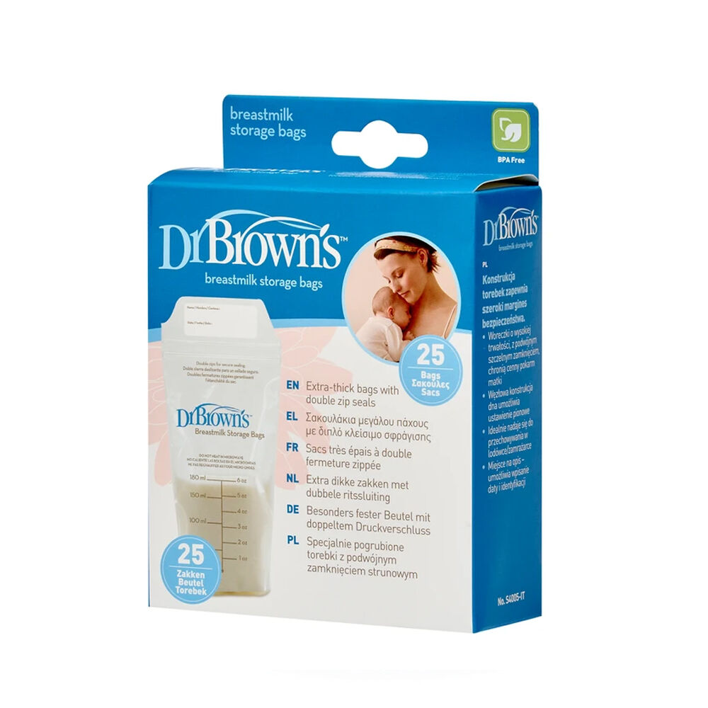 Dr. Browns Dr. Brown Saco de Leite Materno 180ml 25 Unidades