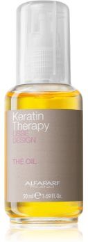 Alfaparf Milano Lisse Design Keratin Therapy óleo nutritivo para todos os tipos de cabelos 50 ml. Lisse Design Keratin Therapy