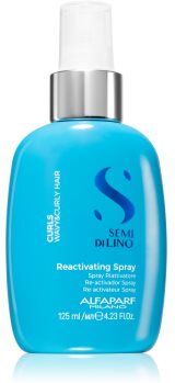 Alfaparf Milano Semi Di Lino Curls spray para penteado para cabelos cacheados 125 ml. Semi Di Lino Curls