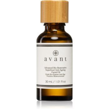 Avant Limited Edition Advanced Bio Restorative Superfood Facial Oil óleo de beleza para regeneração e renovação de pele 30 ml. Limited Edition Advanced Bio Restorative Superfood Facial Oil