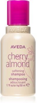 Aveda Cherry Almond Softening Shampoo champô nutritivo para cabelo brilhante e macio 50 ml. Cherry Almond Softening Shampoo