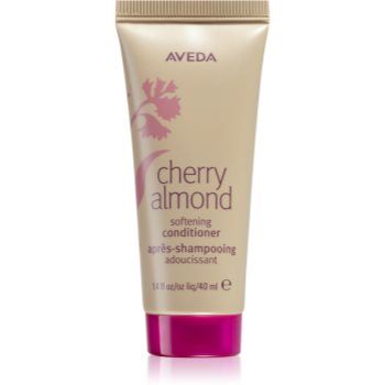 Aveda Cherry Almond Softening Conditioner condicionador profundamente nutritivo para cabelo brilhante e macio 40 ml. Cherry Almond Softening Conditioner