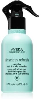 Aveda Rinseless Refresh Micellar Hair & Scalp Refresher água micelar de limpeza para cabelo e couro cabeludo 200 ml. Rinseless Refresh Micellar Hair & Scalp Refresher