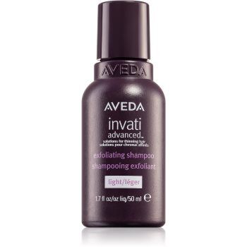 Aveda Invati Advanced™ Exfoliating Light Shampoo champô suave de limpeza com efeito peeling 50 ml. Invati Advanced™ Exfoliating Light Shampoo