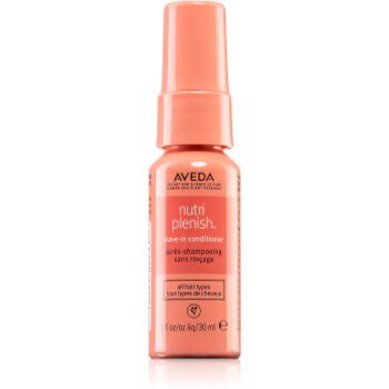 Aveda Nutriplenish™ Leave-In Conditioner leite termoprotetor nutritivo e alisador em spray 30 ml. Nutriplenish™ Leave-In Conditioner