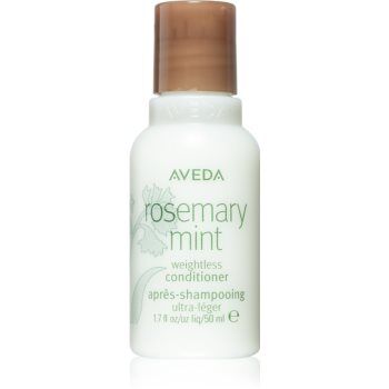 Aveda Rosemary Mint Weightless Conditioner condicionador suave para cabelo brilhante e macio 50 ml. Rosemary Mint Weightless Conditioner
