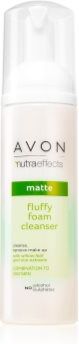 Avon Nutra Effects Matte mousse de limpeza para pele mista a oleosa 150 ml. Nutra Effects Matte