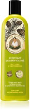 Babushka Agafia Cedar condicionador nutritivo para cabelo fraco 280 ml. Cedar