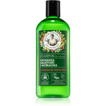 Babushka Agafia Volume & Strengthening 5 Wild Berries champô reforçador para dar volume 260 ml. Volume & Strengthening 5 Wild Berries