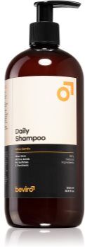 Beviro Daily Shampoo Ultra Gentle champô para homem com aloé vera Ultra Gentle 500 ml. Daily Shampoo Ultra Gentle