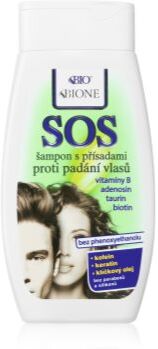 Bione Cosmetics SOS champô contra a queda de cabelo 260 ml. SOS