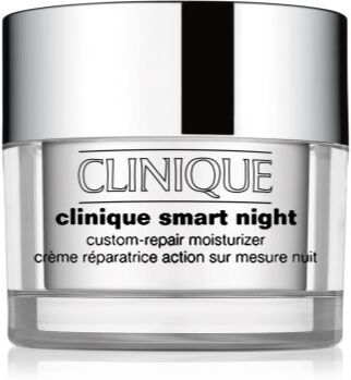 Clinique Smart Night™ Custom-Repair Moisturizer creme hidratante de noite antirrugas para pele seca a muito seca 50 ml. Smart Night™ Custom-Repair Moisturizer