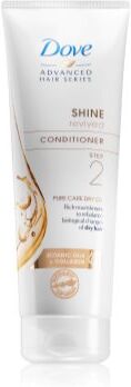 Dove Advanced Hair Series Pure Care Dry Oil Condicionador para cabelos secos e oleosos 250 ml. Advanced Hair Series Pure Care Dry Oil