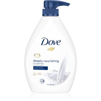 Dove Deeply Nourishing gel de banho nutritivo com doseador 720 ml. Deeply Nourishing