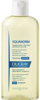 Ducray Squanorm champô contra caspa oleosa 200 ml. Squanorm