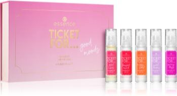 Essence TICKET FOR... good moods coffret para estimular o bem-estar 29 ml. TICKET FOR... good moods