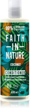 Faith In Nature Coconut condicionador hidratante para cabelo normal a seco 400 ml. Coconut